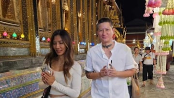 Chris Daran Korn, la nueva pareja de Yuyee, la exmujer de Frank Cuesta