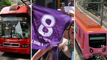 Marcha Día de la Mujer CDMX: ¿qué estaciones del Metro y Metrobús estarán cerradas el 8 de marzo?