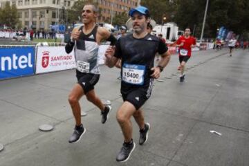 El Maratón de Santiago en imágenes