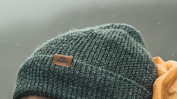 Gorro beanie de lana merino para hombre