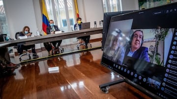 Toque de queda en Bogotá