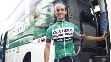 Sergio Pardilla: "Mi objetivo y el del Caja Rural es la Vuelta"