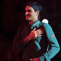 Federer se despidió con un ¡Viva México! tras una noche mágica