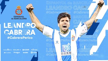 Oficial: Cabrera firma hasta 2024 con el Espanyol