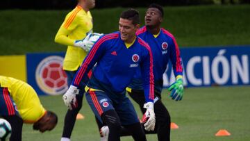 Aldair Quintana, Alvaro Montero y demás portero terminan microciclo