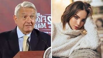 AMLO “no irá” sobre Belinda y otros famosos con deudas en el SAT