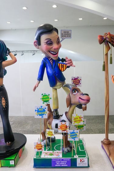 Falla San Ignacio de Loyola-Jes¨²s y Mar¨ªa, Artista: Xavier Herrero.