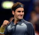 Federer salva la resistencia de Dimitrov y pasa a semifinales