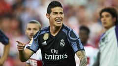 James se despacha con un doblete ante Granada