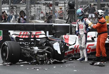 Accidente de Mick Schumacher.