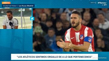 Koke: "¿Courtois? Hay que tener memoria de dónde vienes"