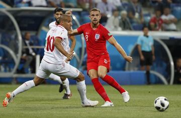 Así sufrió Inglaterra ante Túnez en su debut mundialista