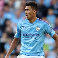 Rodri: "El Leicester tuvo suerte; once detrás del balón..."
