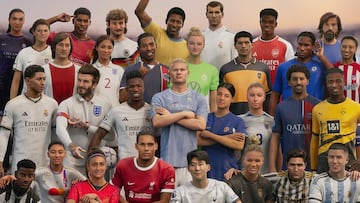 Fans have got their first glimpse at the new iteration of the iconic football game series after developers decided to split from FIFA.