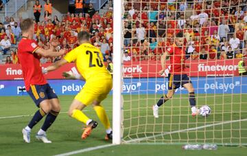 2-0. Pablo Sarabia marca el segundo gol.