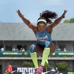 Caterine Ibargüen es de oro: primer lugar en Liga Diamante