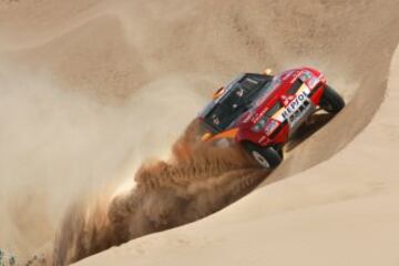 Fue ganador del Rally Dakar en 2004 en motos y en 2014 en coches. Por lo que se convirtió en el primer español en conseguir esta proeza y el tercer piloto de la historia en conseguir ganar el Dakar en la categoría de motos y coches.