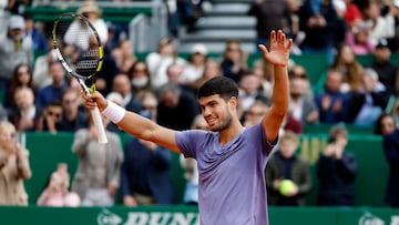 Ranking ATP: el puesto de Alcaraz, clasificación y número 1 tras el Masters de Montecarlo