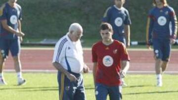 <b>CONVENCIDO DE LA VICTORIA.</b> Casillas confia en la victoria de la selección.