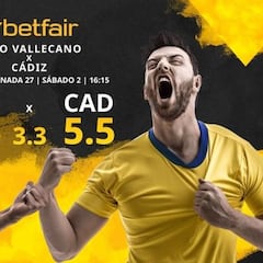 Rayo Vallecano vs. Cádiz: horario, TV, estadísticas, clasificación y pronósticos