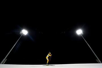 Hanna Oeberg durante el Biatl¨®n de 7.5km Sprint.