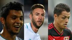 Cuatro mexicanos estrenaron camiseta hoy en Europa