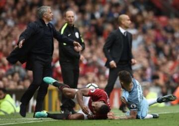Mourinho vs Guardiola en imágenes