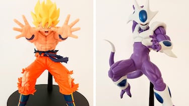 Goku manda a Cooler al Sol en las figuras combinables más impresionantes de ‘Dragon Ball’