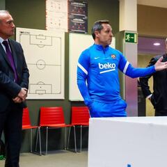 'Laportina' en el vestuario