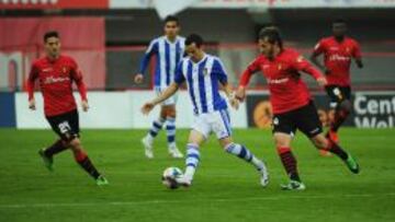 Instante del partido.