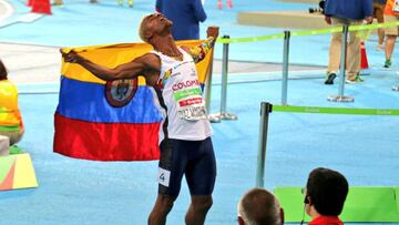 Weiner D&iacute;az, deportista colombiano.