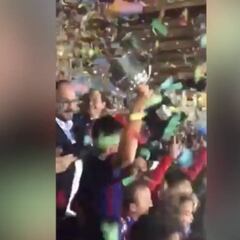 El Barça, campeón de la Liga Promises tras ganar al Valencia