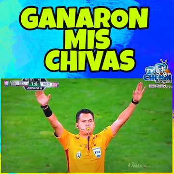 Los memes celebran la victoria de Chivas y acaban con Pumas
