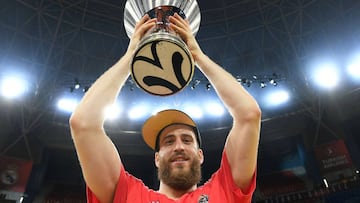 Sergio Rodríguez, con la Euroliga.