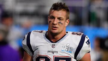 Rob Gronkowski no se retira y jugará en la NFL en 2018