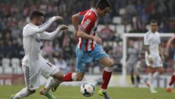 Instante del partido.