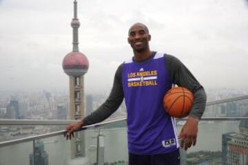 Kobe Bryant en China (2013) donde es un verdadero ídolo de masas.