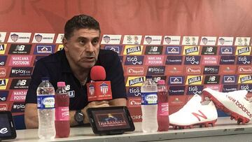 Luis Fernando Suárez, técnico de Junior.