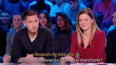 La tajante frase con que Hazard habló sobre su futuro