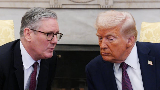 Starmer estalla contra Trump