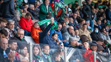 La afición del Racing de Ferrol responde.