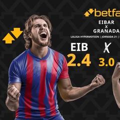 SD Eibar vs. Granada CF: horario, dónde ver, pronósticos y clasificación