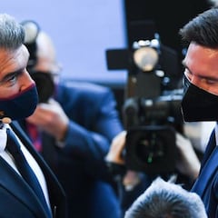 Barcelona president Laporta is clear about Messi return plans