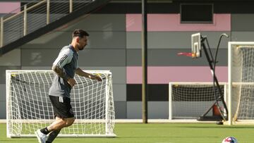 Atención a este genialidad de Lionel Messi en entrenamiento con Inter Miami