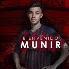 Munir firma hasta 2023 y ya conoce el Sánchez-Pizjuán