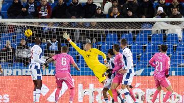 El gol de Teto para el Tenerife en el campo del Leganés el 20 de diciembre de 2023.