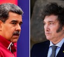 El enfrentamiento entre Maduro y Milei llega al fútbol