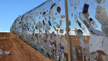 Specialist companies are racing to contain wind-blown waste as Australia struggles with rising consumption and growing environmental pressures.