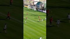 Darío Lezcano tuvo esta chance en amistoso de Colo Colo y así definió