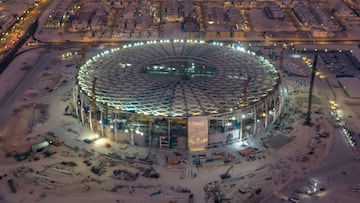 The Al Thumama Stadium exterior is now complete